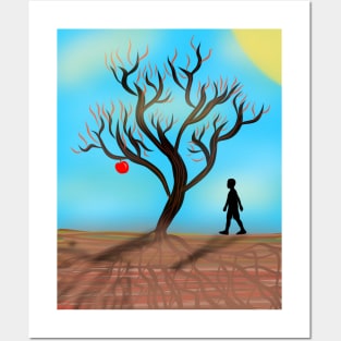 Apple Tree and Child Posters and Art